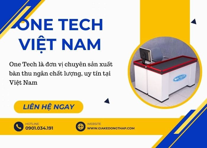 Đơn vị cung cấp bàn thu ngân Đồng Tháp chất lượng 