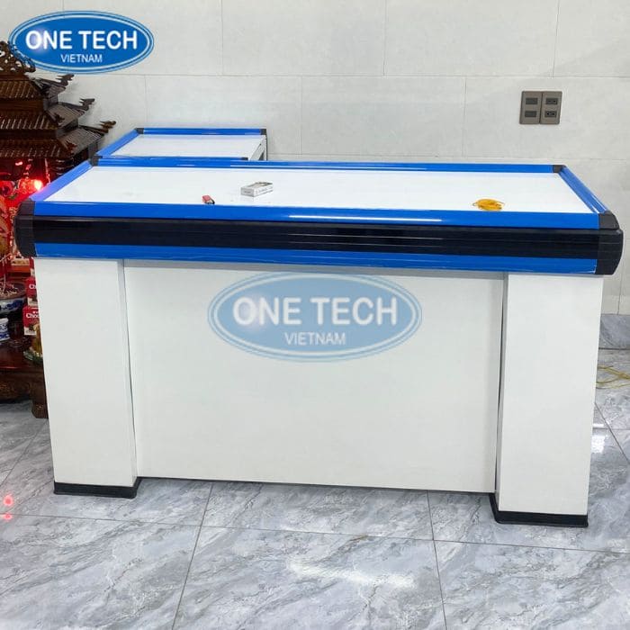 Quầy thu ngân chữ L Đồng Tháp 1m5