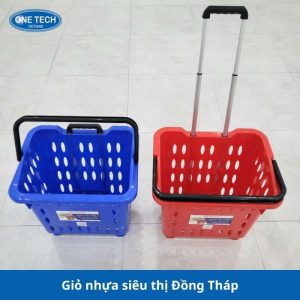 Đặc điểm của giỏ nhựa siêu thị Đồng Tháp