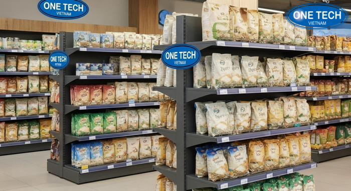 So sánh giá kệ trưng bày gạo theo mẫu và nhu cầu Bảng so sánh mẫu kệ trưng bày gạo: phù hợp và mức giá tham khảo