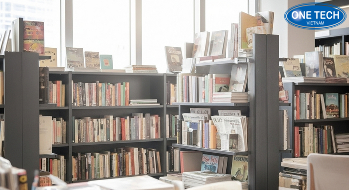 Lợi ích khi dùng kệ trưng bày sách báo chất lượng Kệ sách báo trưng bày khoa học giúp không gian gọn gàng và chuyên nghiệp