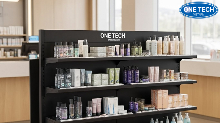 Minh họa vị trí đặt kệ đảo gần quầy thu ngân để kích hoạt mua nhanh