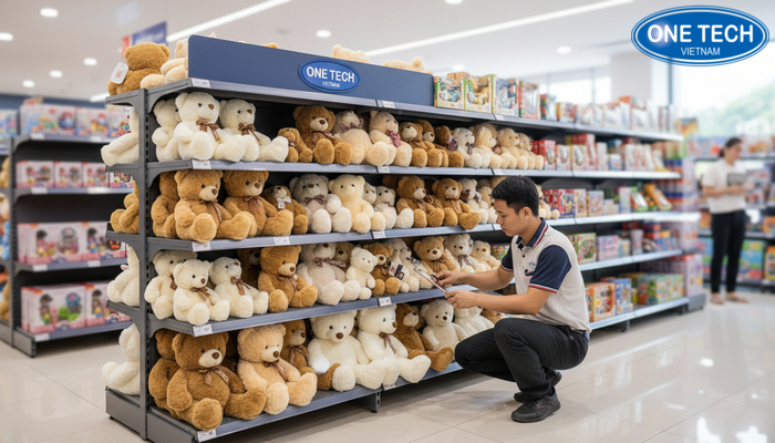 Kiểm tra ốc vít và chân kệ định kỳ để kệ luôn chắc chắn