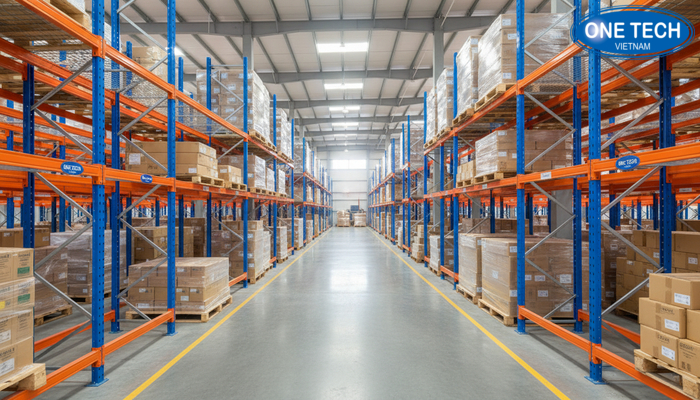 Bảng giá kệ pallet tham khảo theo cấu hình tải trọng và số tầng