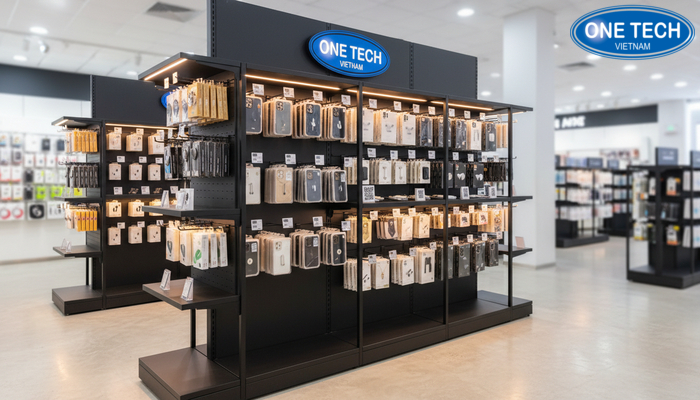 Gợi ý bố trí kệ móc treo phụ kiện trong cửa hàng để tối ưu lối đi và tầm nhìn