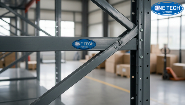 Chi tiết tay đỡ và cơ chế khóa chốt điều chỉnh độ cao