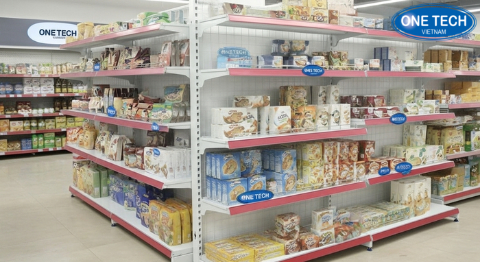 Mẫu kệ tạp hóa lắp ráp nhanh dễ điều chỉnh số tầng