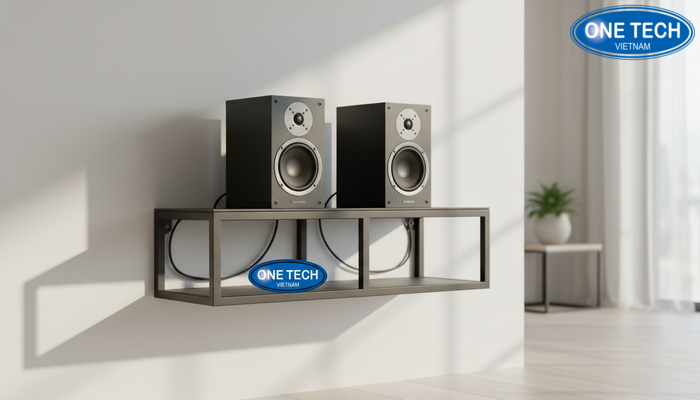 Ví dụ kệ phù hợp: đúng tải trọng, đi dây gọn, tản nhiệt tốt