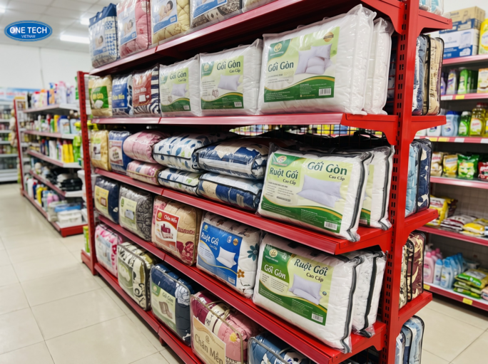 Các loại kệ để chăn ga gối đệm phổ biến tại Đồng Tháp